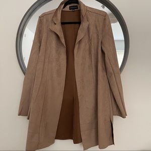 NWOT Tan Overcoat